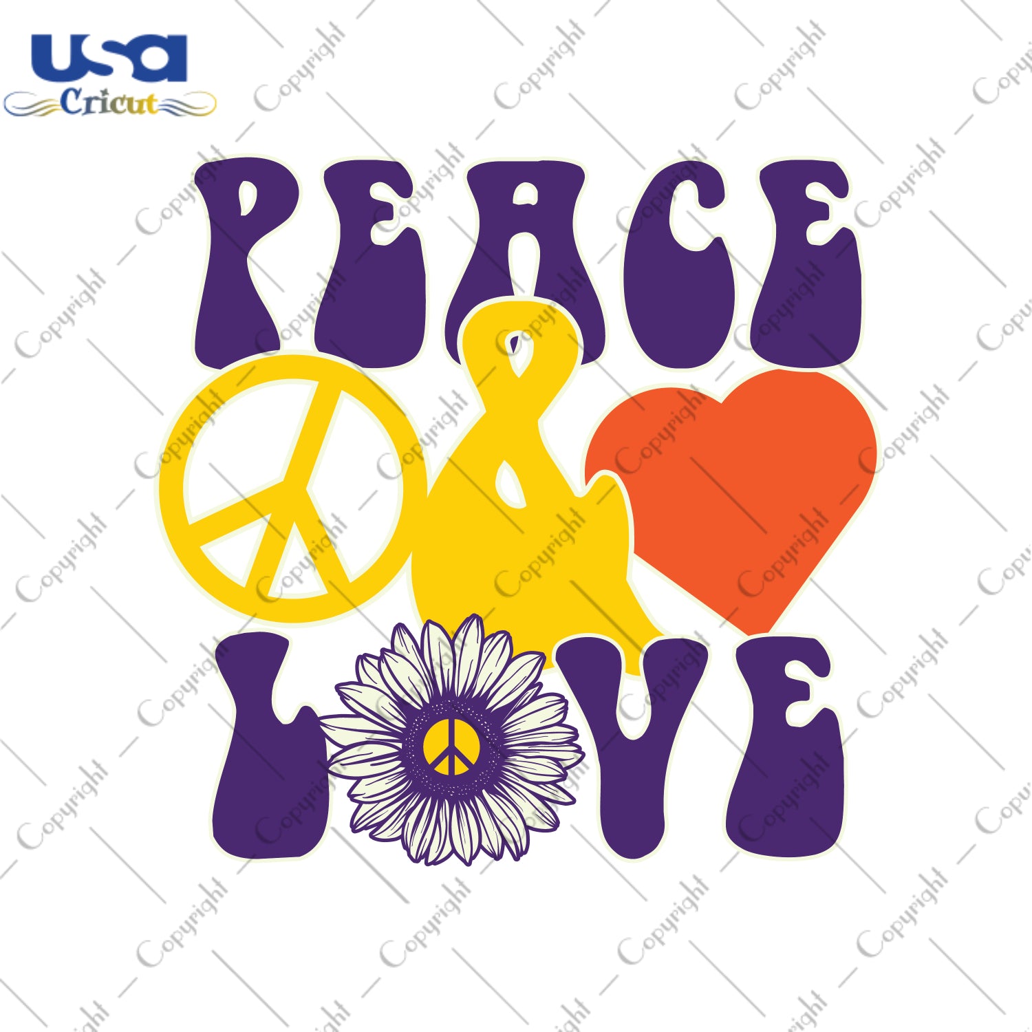 Peace And Love Gifts, Shirt For Hippie Svg File Diy Crafts Svg Files For Cricut, Silhouette Sublimation Files - USA Cricut