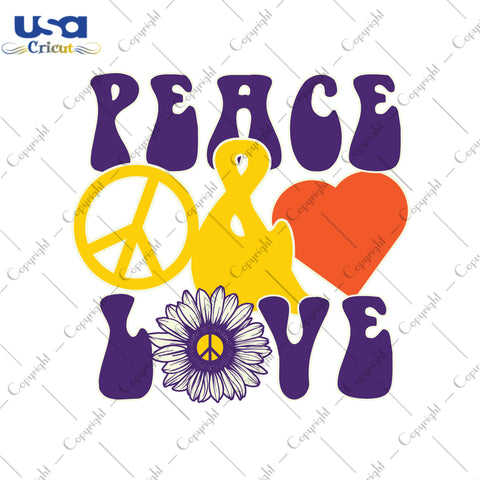 Peace And Love Gifts, Shirt For Hippie Svg File Diy Crafts Svg Files For Cricut, Silhouette Sublimation Files - USA Cricut