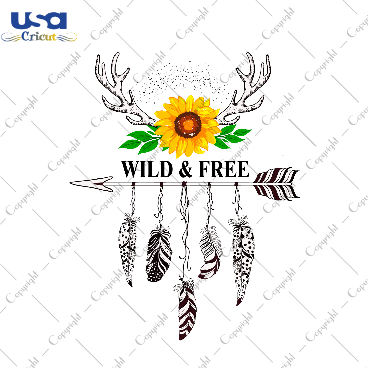 Wild And Free Best Dream Catcher Idea Gift Diy Crafts Svg Files For Cricut, Silhouette Sublimation Files - USA Cricut