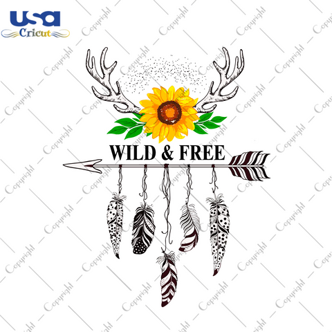 Wild And Free Best Dream Catcher Idea Gift Diy Crafts Svg Files For Cricut, Silhouette Sublimation Files - USA Cricut