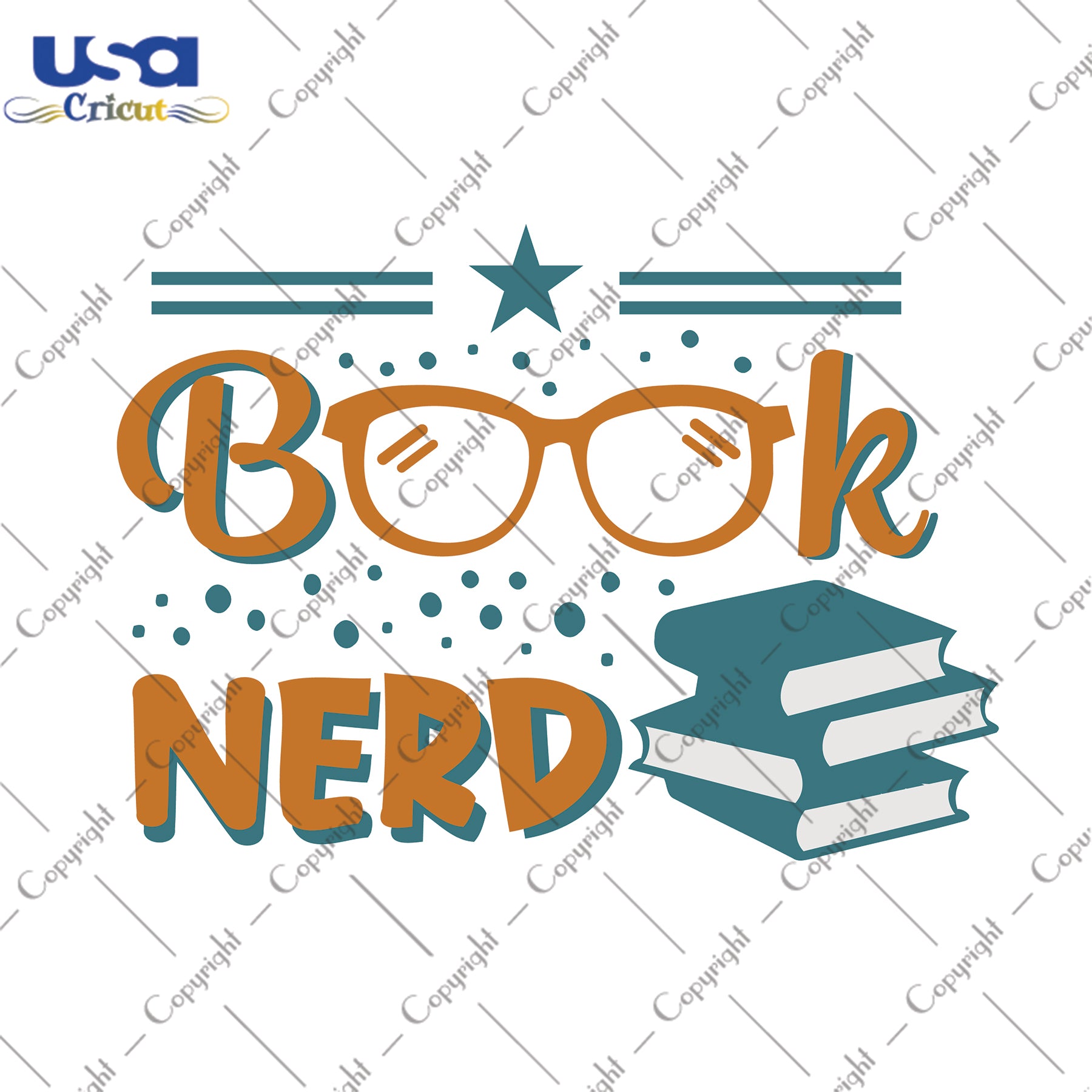 Book Nerd Trending Gifts, Shirt For Book Lover Svg File Diy Crafts Svg Files For Cricut, Silhouette Sublimation Files - USA Cricut