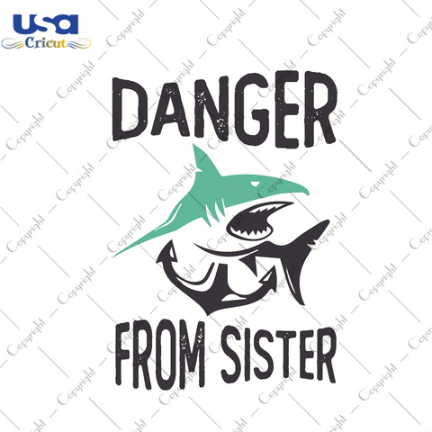 Sister Shark Gift Diy Crafts Svg Files For Cricut, Silhouette Sublimation Files