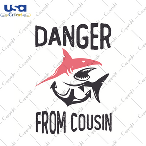 Cousin Shark Gift Diy Crafts Svg Files For Cricut, Silhouette Sublimation Files