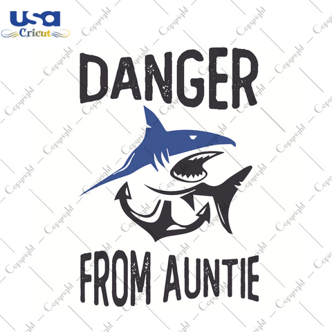 Auntie Shark Gift Diy Crafts Svg Files For Cricut, Silhouette Sublimation Files