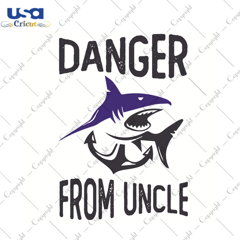 Uncle Shark Gift Diy Crafts Svg Files For Cricut, Silhouette Sublimation Files