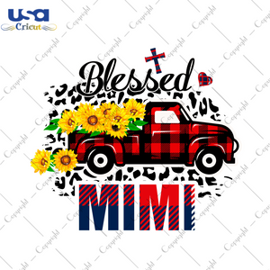 Blessed Mimi Thanksgiving Gift Diy Crafts Svg Files For Cricut, Silhouette Sublimation Files - USA Cricut