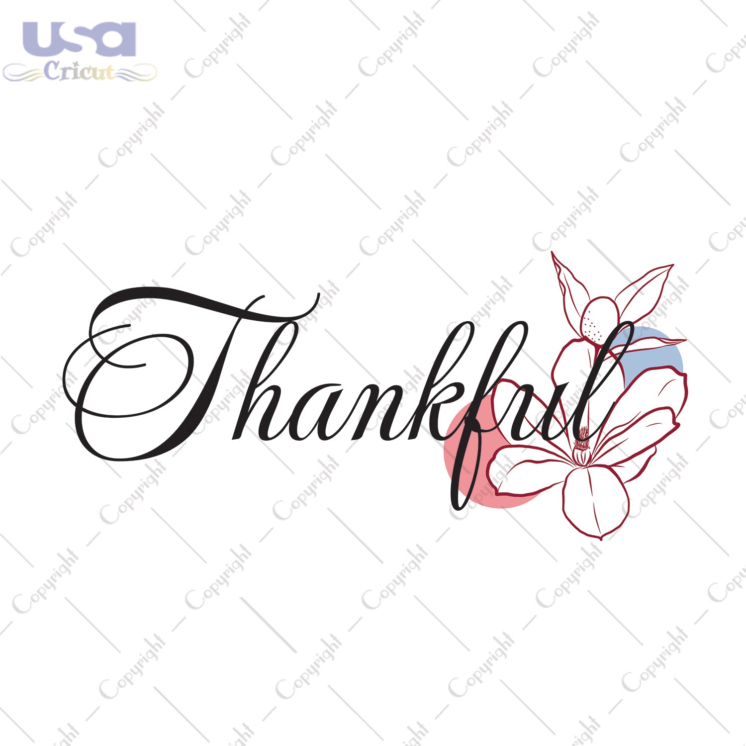 ThankFul Thanksgiving Gifts, Shirt For Thanksgiving Svg File Diy Crafts Svg Files For Cricut, Silhouette Sublimation Files - USA Cricut