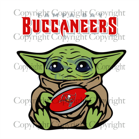 Tampa Bay Buccaneers Baby Yoda, Sport Svg, Tampa Bay Buccaneers Svg, Diy Crafts SVG Files For Cricut, Silhouette Sublimation Files Shirt Design Ideas  Instant Download - USA Cricut