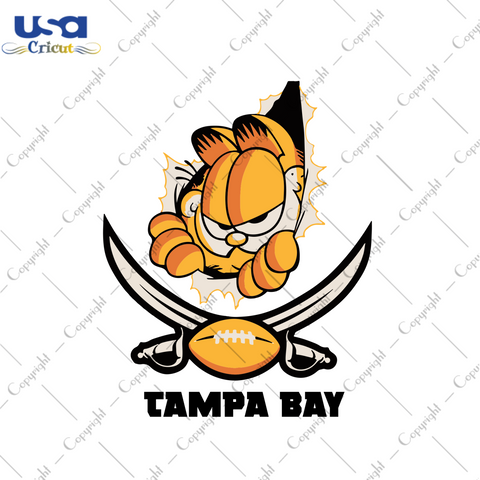 Tampa Bay Buccaneers Garfield Svg, Sport Svg, Garfield Svg, Tampa Bay Svg, Tampa Bay Buccaneers Svg, Tampa Bay Logo Svg, Football Svg, Football Lover, Buccaneers Fans, NFL Svg, NFL Teams Svg, Garfield Character, Garfield Lovers