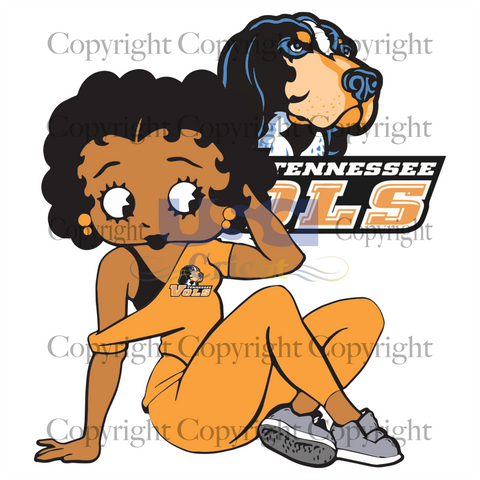 Tennessee Vols Betty Boop, Sport Svg, Football Svg, Betty Boop Svg, Diy Crafts SVG Files For Cricut Instant Download File - USA Cricut