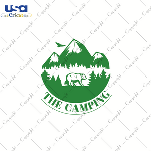 The Camping, Trending Svg, Camping Svg, Vacation Shirt, SVG files for cricut Instant Download Version - USA Cricut