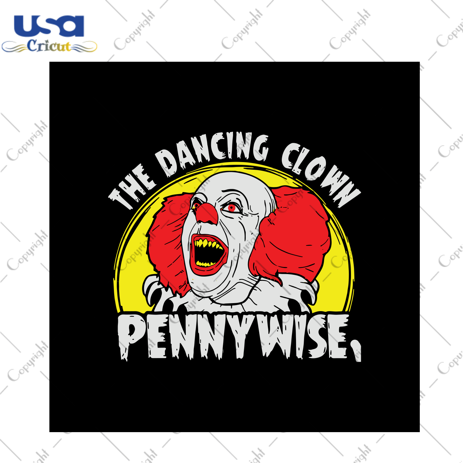 The Dancing Clown Pennywise, Halloween Svg, Clown svg, Scary Halloween, Halloween Party, gift for kids, witch svg, digital file, vinyl for cricut, svg cut files, svg clipart, silhouette svg, 