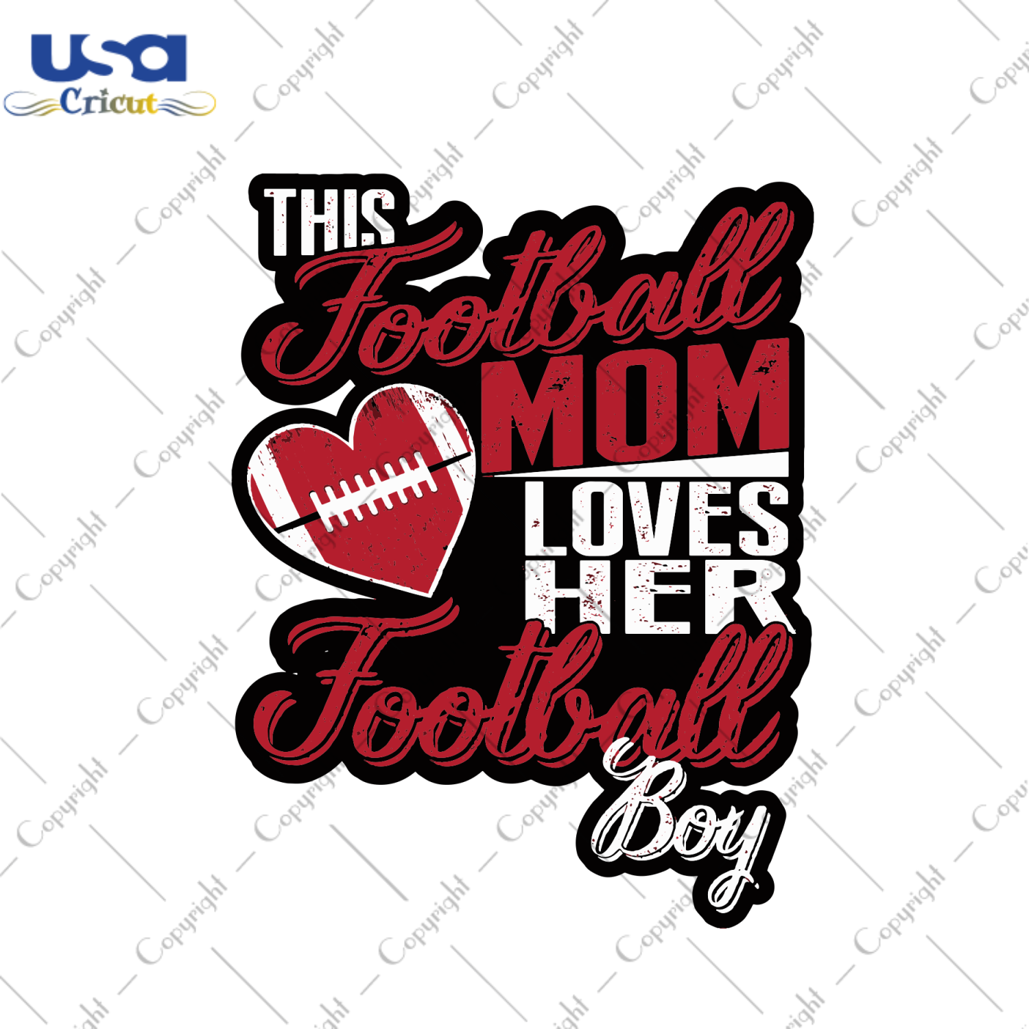 This Football Mom Loves Her Football Boy Svg, Sport Svg, Football Svg, Football Mom Svg, Mommy Svg, Football Boy Svg, Mom Love Svg, Love Football Svg, Mom Life Svg, Ball Svg, Svg Cut Files, Svg Clipart, Silhouette Svg, Cricut Svg Files