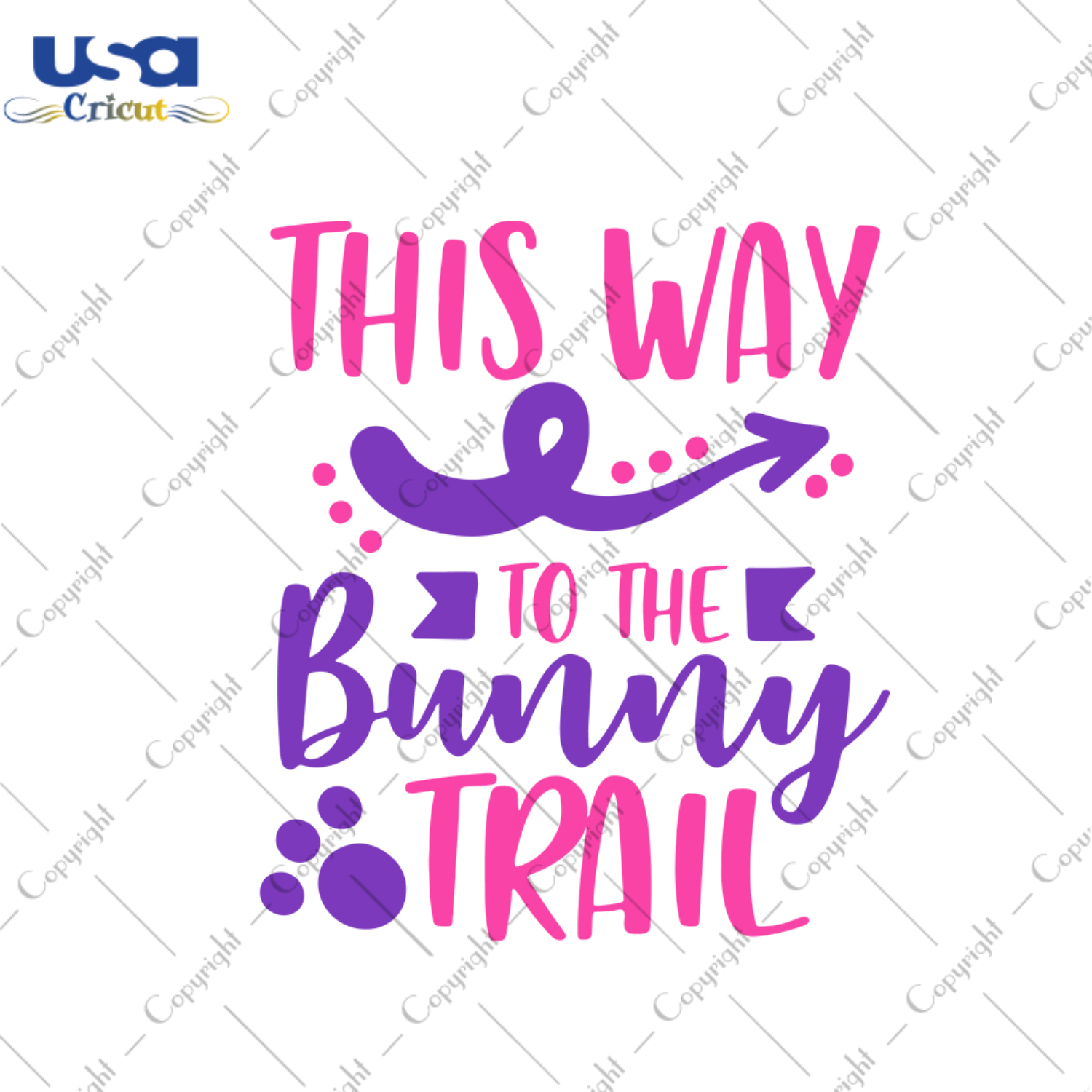 This Way To The Bunny Trail Svg, Easter Day Gift, He Is Risen Christian Quotes Diy Crafts Svg Files For Cricut, Silhouette Sublimation Files