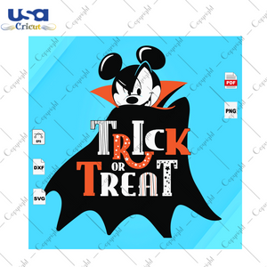 Trick or treat, Halloween Mickey, Halloween Shirt, Scary Halloween, Halloweentown Svg, Funny Halloween Gift, Halloween Party, Halloween Pumpkin Shirt, Pumpkin Face, Gift For Kids, Witch Svg, 