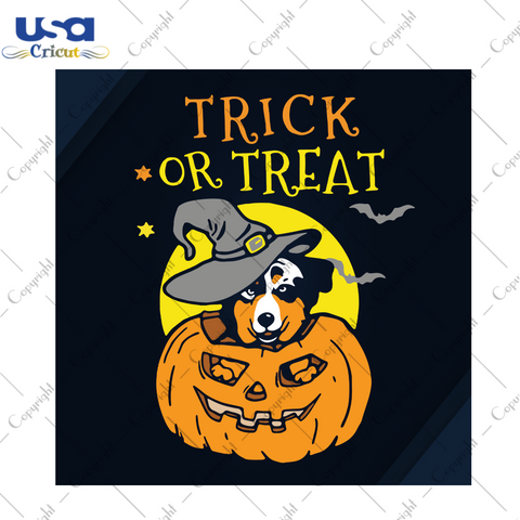 Trick or treat svg, dog lover, Halloween pumpkin, pumpkin svg, pumpkin vector, dog mom, dog owner, pumpkin shirt svg, Halloween decor, Halloween party - USA Cricut