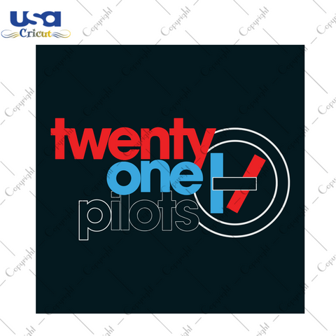 Twenty One Pilots Svg, Trending Svg, Pilots Svg, Twenty One Svg, 21 Pilots Svg, Flight Flying Svg, Airplane Svg, Svg Clipart, Silhouette Svg, Cricut Svg Files, Decal And Vinyl - USA Cricut