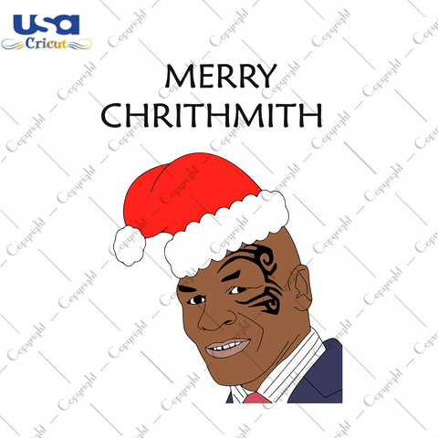 Tyson Merry Chrithmith Svg, Christmas Svg, Xmas Svg, Merry Christmas, Christmas Gift, Mike Tyson Svg, Chrithmith Svg, Christmas Tyson, Tyson Svg, Merry Chrithmith Svg, Funny Christmas - USA C