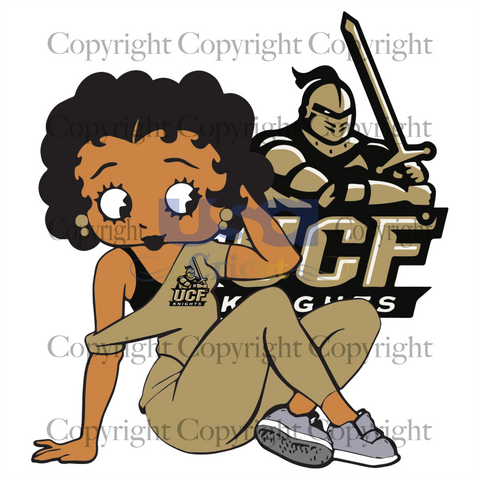 UCF Knight Betty Boop, Sport Svg, Basketball Svg, Betty Boop Svg, Diy Crafts SVG Files For Cricut Instant Download File - USA Cricut