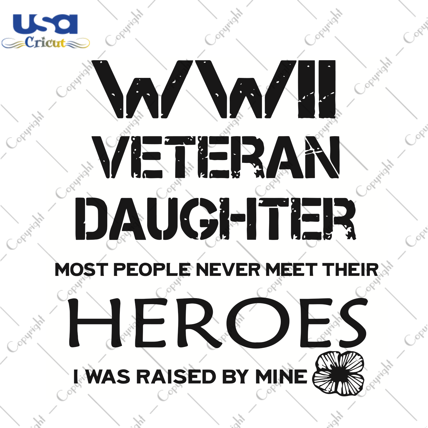 Veteran Daughter Trending Gift Diy Crafts Svg Files For Cricut, Silhouette Sublimation Files