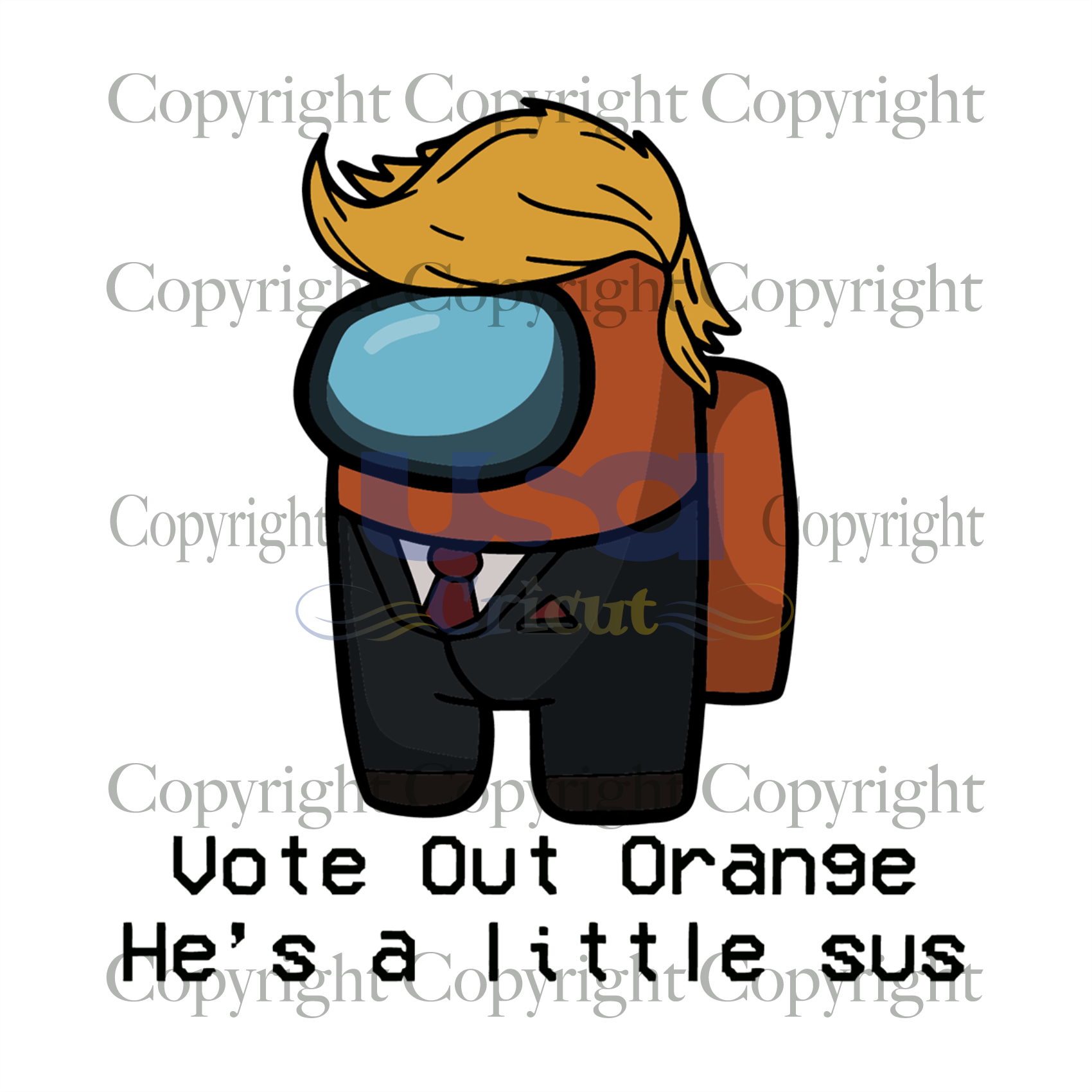 Vote out orange, Trending Svg, among trump, among trump svg, Printable Cricut & Silhouette Sublimation files Instant Download - USA Cricut