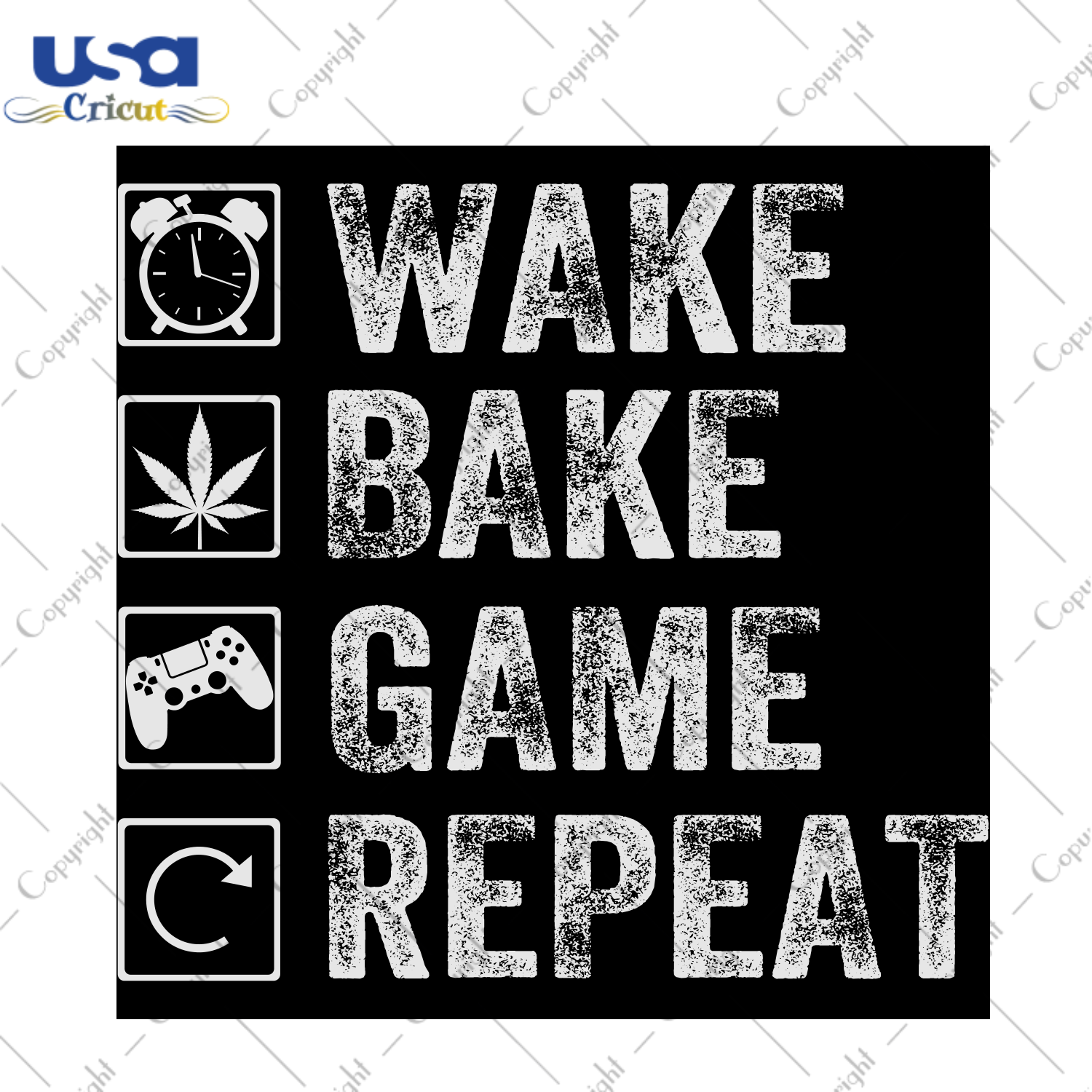 Wake Bake Game Repeat Svg, Trending Svg, Video Games Svg, Funny Game Svg, Video Gamers Svg, Game Funny Svg, Game Day, Vintage Game, Game Gift, Nintendo Classic, Controller Gamer Svg - USA Cri