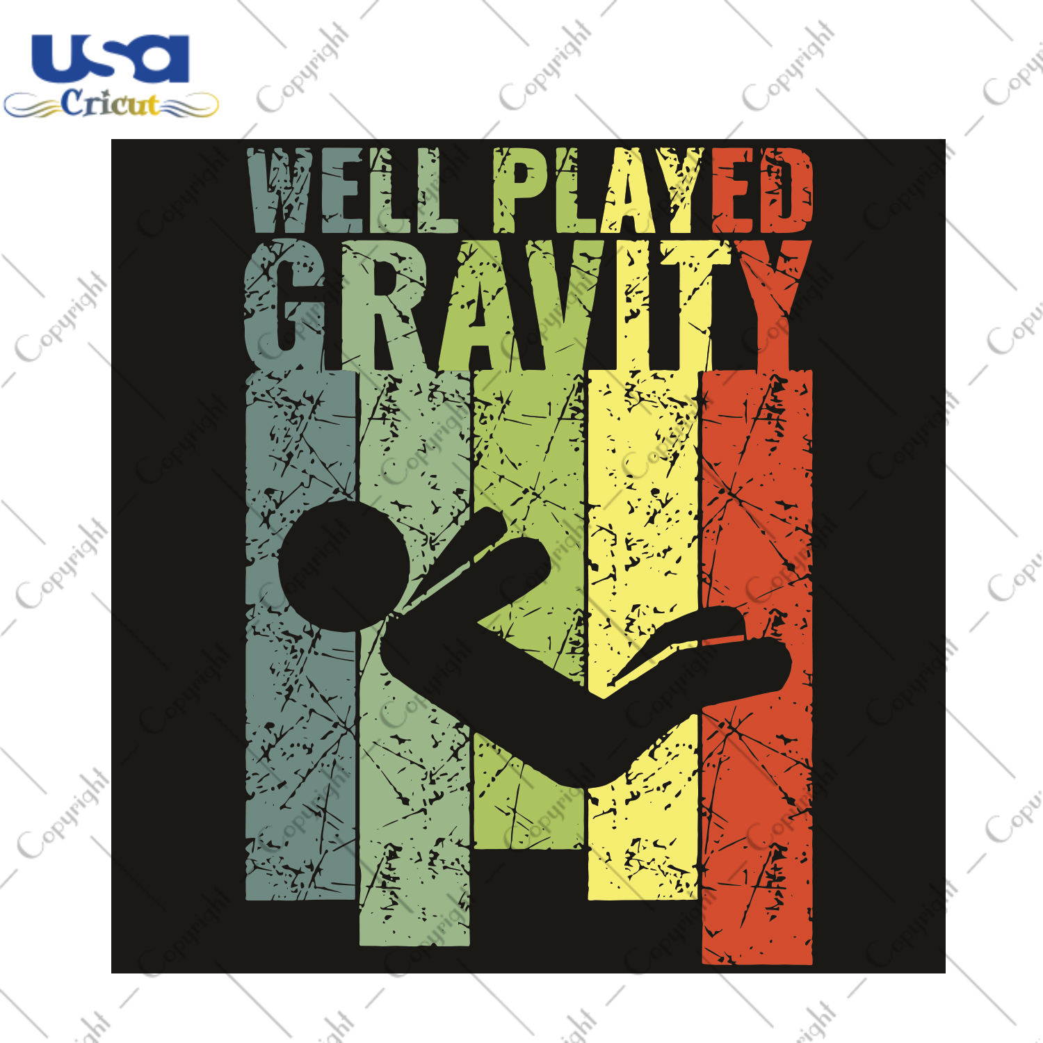 Well Played Gravity Trending Gift Diy Crafts Svg Files For Cricut, Silhouette Sublimation Files