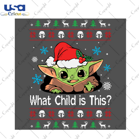 What Child Is This Baby Yoda Svg, Christmas Svg, Xmas Svg, Merry Christmas, Christmas Yoda, Yoda Svg, Baby Yoda Svg, Yoda Star Wars, Cute Yoda Svg, Christmas Baby Yoda, Yoda Child Svg - USA C