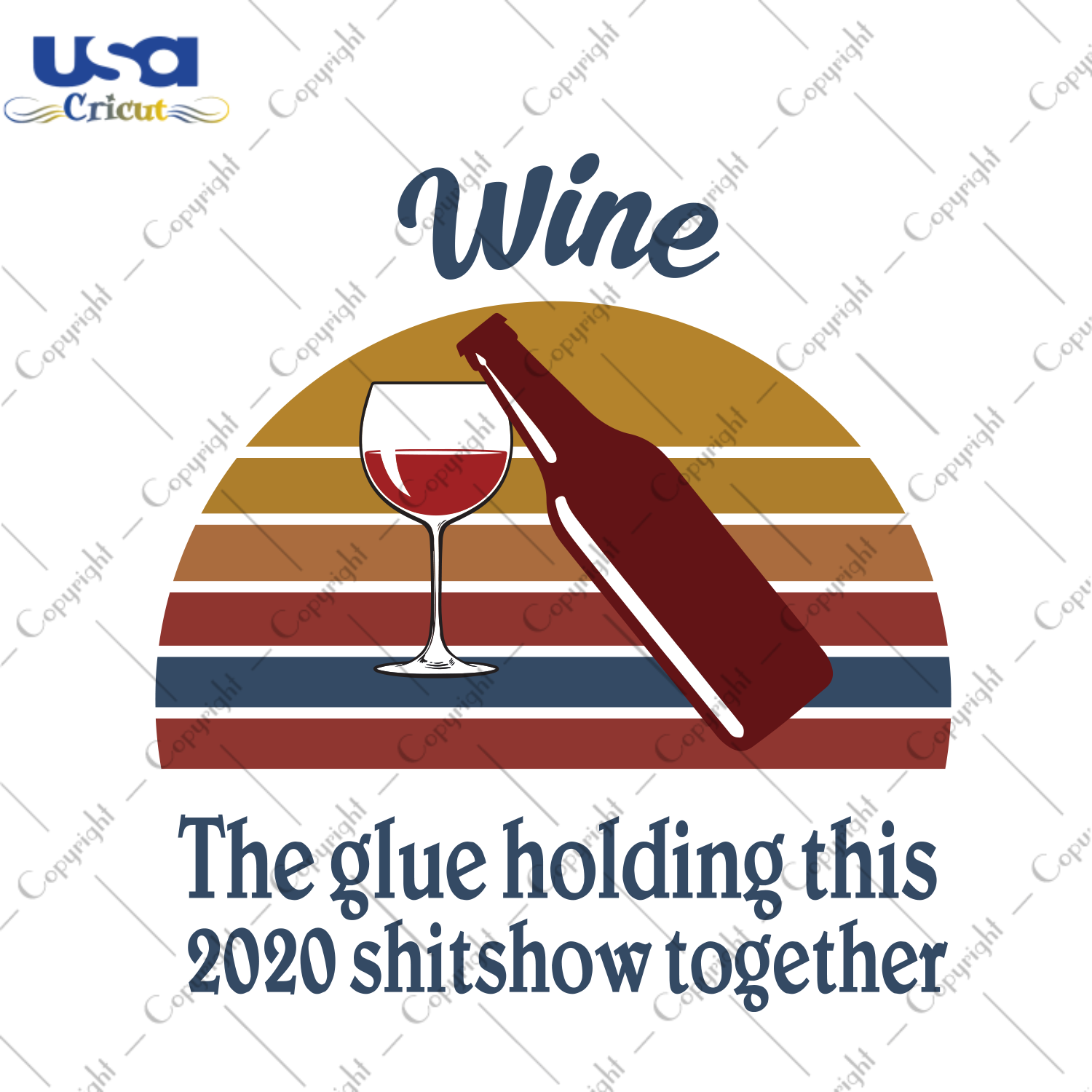 Wine the glue holding this Trending Gift Diy Crafts Svg Files For Cricut, Silhouette Sublimation Files