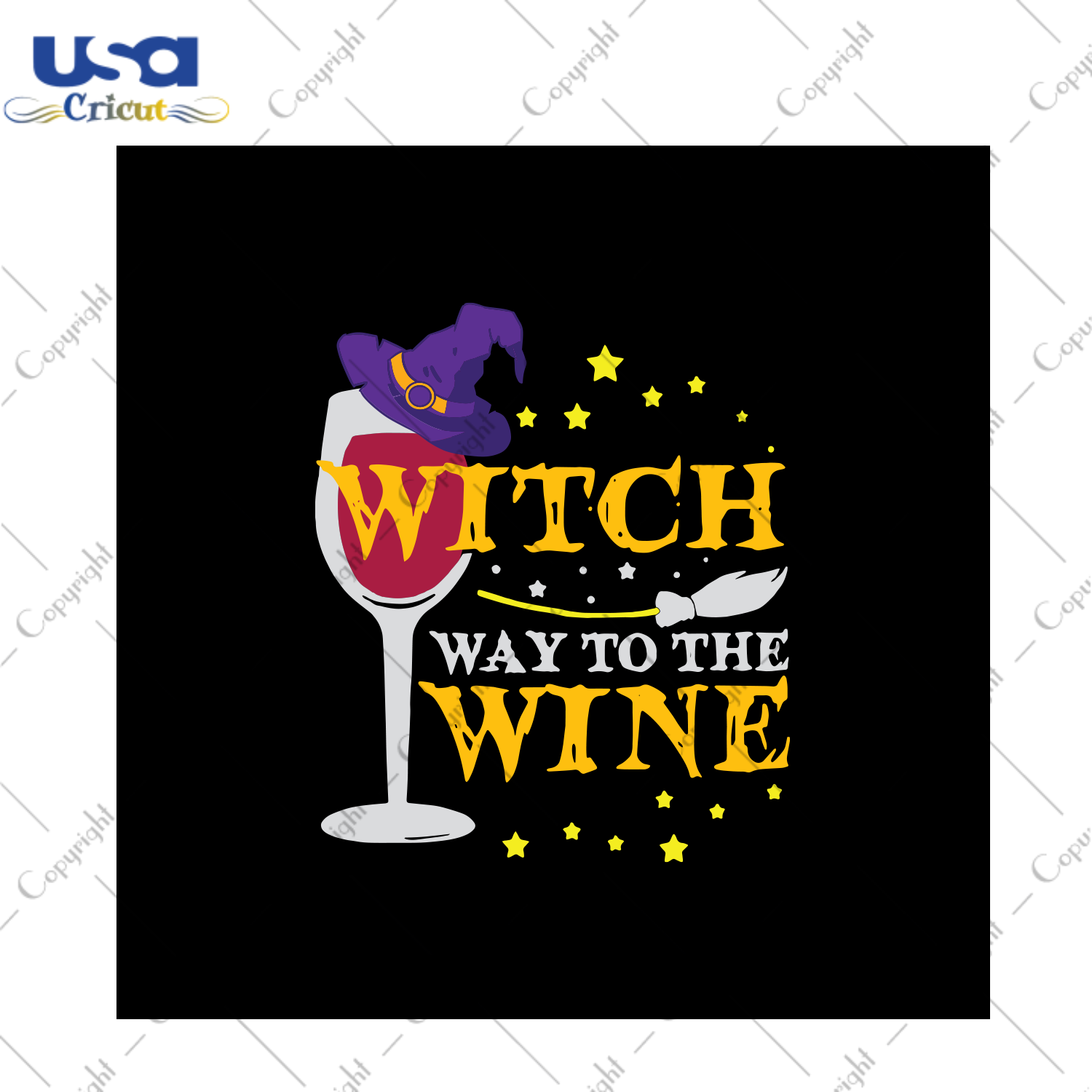 Witch Way To The Wine, Halloween Svg, Scary Halloween, Halloween Funny Party, witch svg, wine svg, gift for kids, digital file, vinyl for cricut, svg cut files, svg clipart, silhouette svg - 