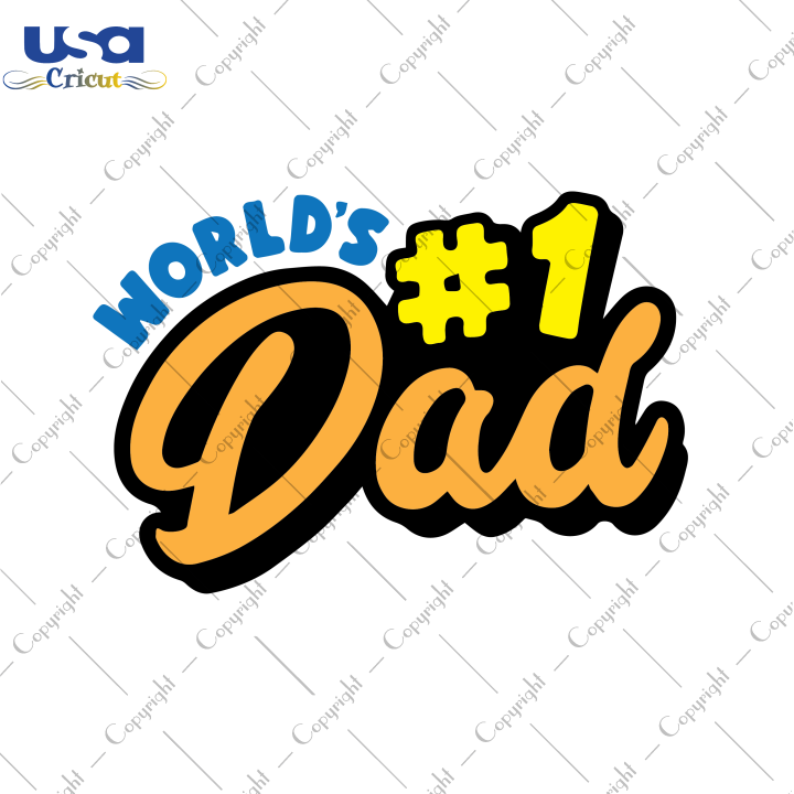 World's Dad Svg, Father's Day Svg, Daddy Svg, Diy Crafts SVG Files For Cricut Instant Download File - USA Cricut