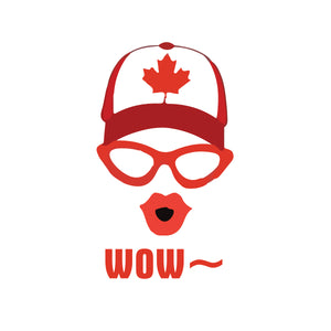 Wow Canada Day, Trending Svg, Canadian Flag Day Svg, Canada Svg, Canadian Svg, Maple Leaf SVG, Cricut & Silhouette Sublimation Instant Download File - USA Cricut