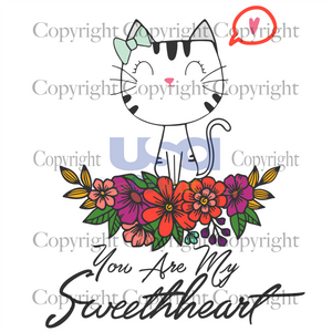 You are my sweetheart, Valentine Svg, cat mom svg, Diy Crafts SVG Files For Cricut, Silhouette Sublimation Files Shirt Design Ideas  Instant Download - USA Cricut