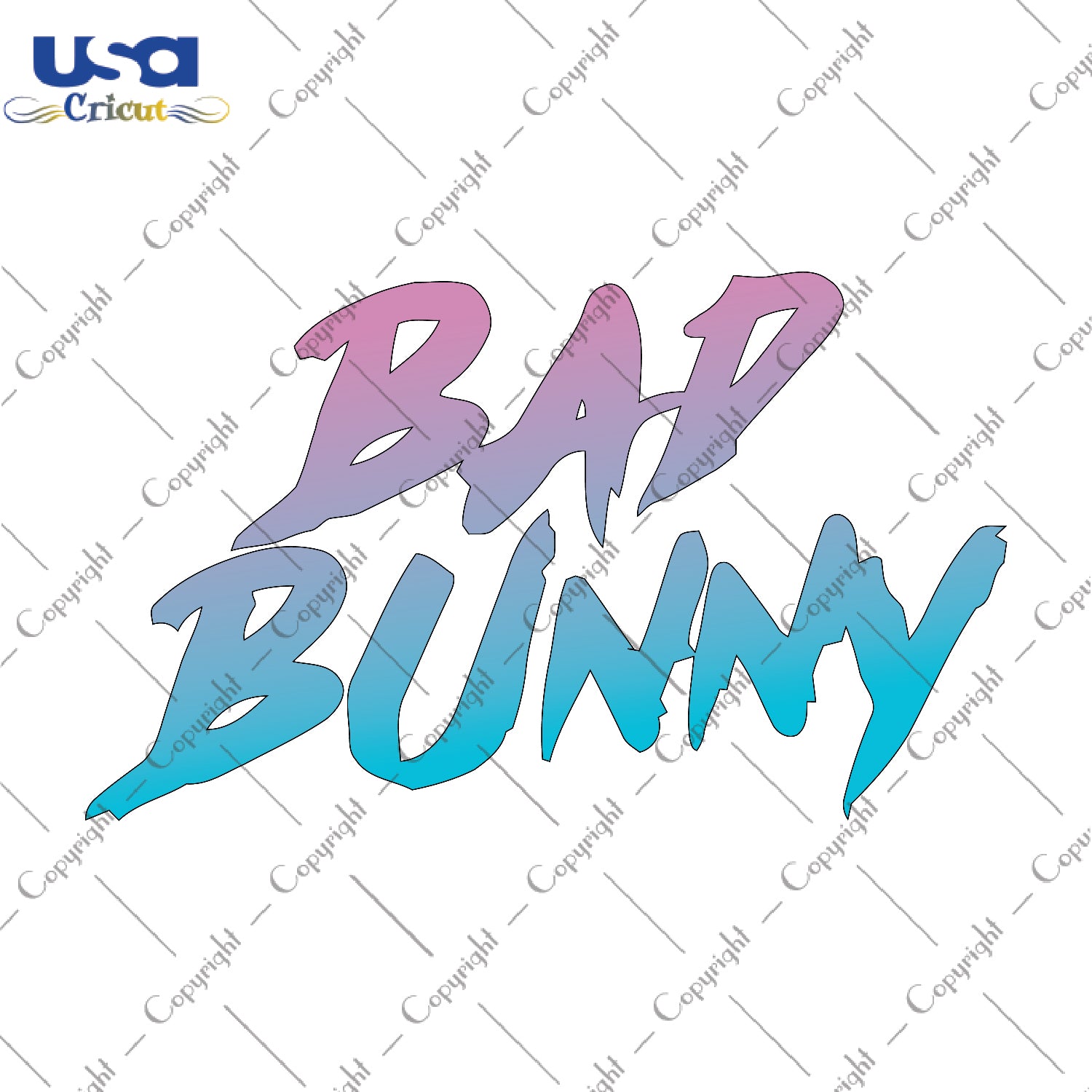 Bad Bunny Gifts, Shirt For Bad Guy Svg File Diy Crafts Svg Files For Cricut, Silhouette Sublimation Files - USA Cricut