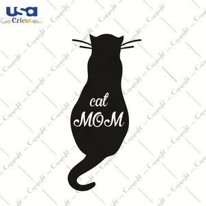 Cat Mom Svg, Mother's Day Svg, Cat Day Svg,Diy Crafts SVG Files For Cricut, Silhouette Sublimation Files Shirt Design Ideas  Instant Download - USA Cricut